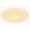 Globo SULLY Plafoniera LED Bianco, 1-Luce, Telecomando, Cambia colore