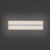 Leuchten Direkt EDGING Plafoniera LED Bianco, 2-Luci, Telecomando