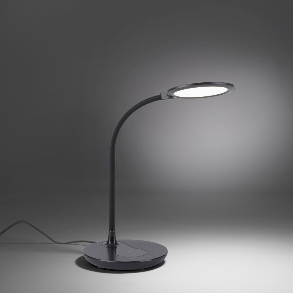 Leuchten Direkt ASTRID Lampada da tavolo LED Nero, 1-Luce main product photo