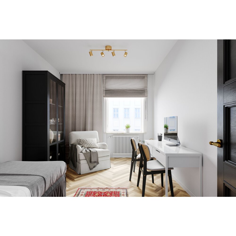 By Rydens Correct Plafoniera Ramato, 4-Luci main product photo