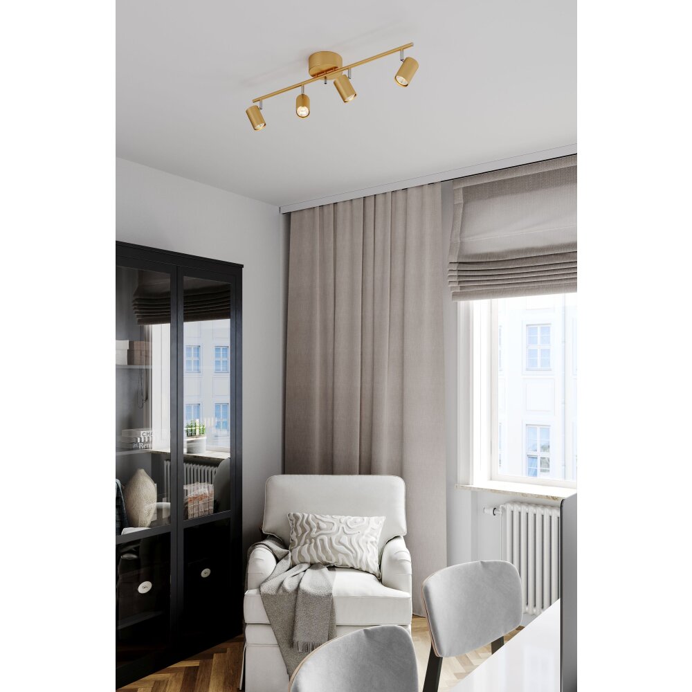 By Rydens Correct Plafoniera Ramato, 4-Luci