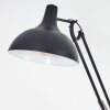 Hallsta Lampada da terra Cromo, Nero, 1-Luce