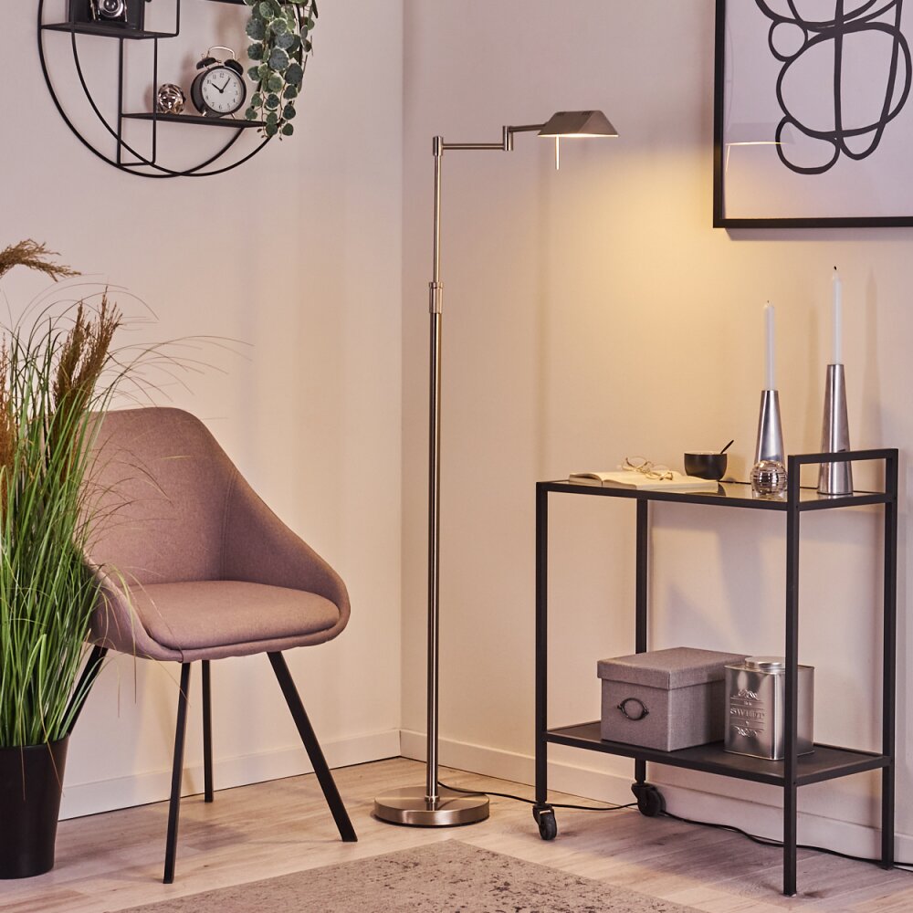 Norrlida Lampada da terra LED Nichel opaco, 1-Luce main product photo