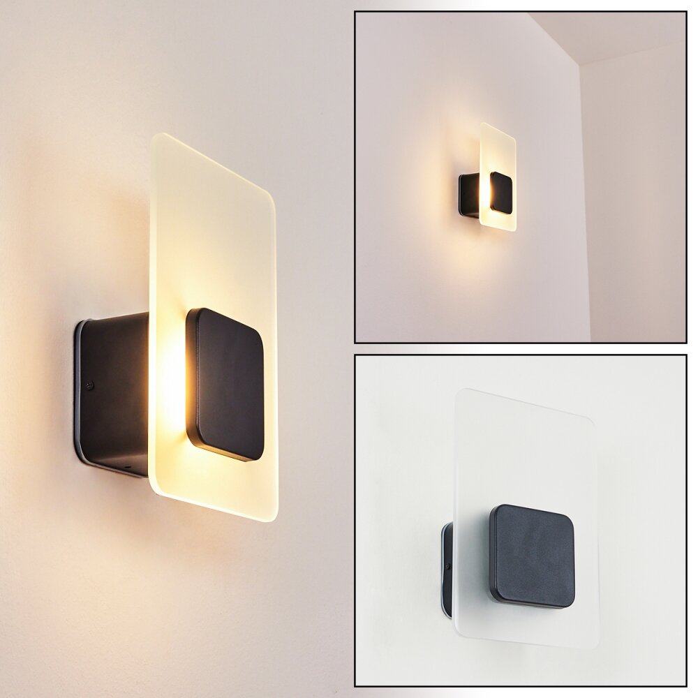 Lunnom Applique da esterno LED Nero, 1-Luce main product photo