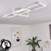 Omega Plafoniera LED Bianco, 1-Luce