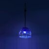 Leuchten Direkt DAVID Lampada a Sospensione LED Marrone, 1-Luce, Telecomando, Cambia colore