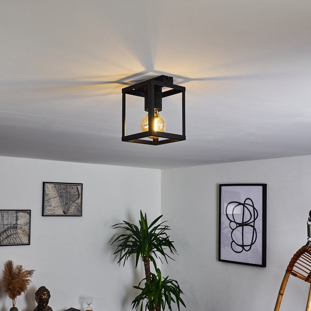 Salla Plafoniera Nero, 1-Luce main product photo