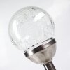 Carbonia Lampade solari LED Nichel opaco, 1-Luce