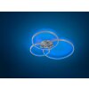 Trio Aaron Plafoniera LED Nichel opaco, 1-Luce, Telecomando, Cambia colore