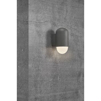 Nordlux HEKA Applique da esterno Antracite, 1-Luce