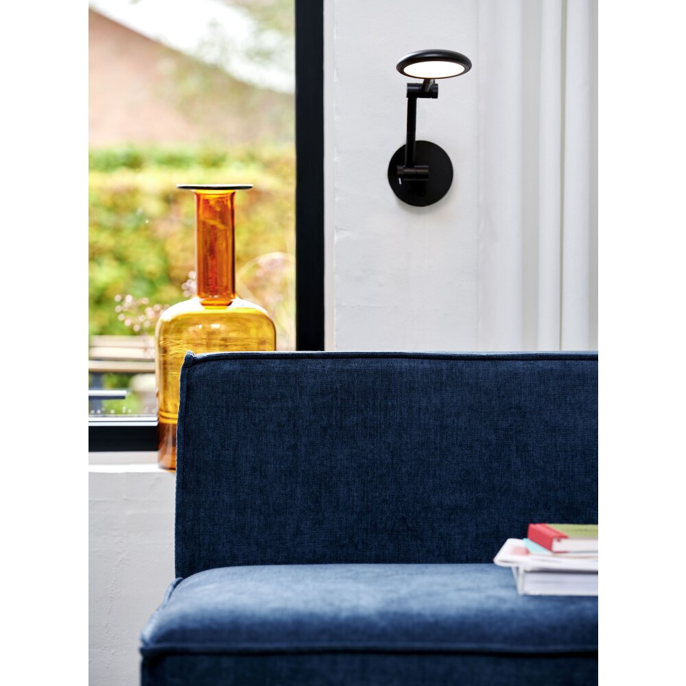 Nordlux BEND Applique LED Nero, 1-Luce main product photo