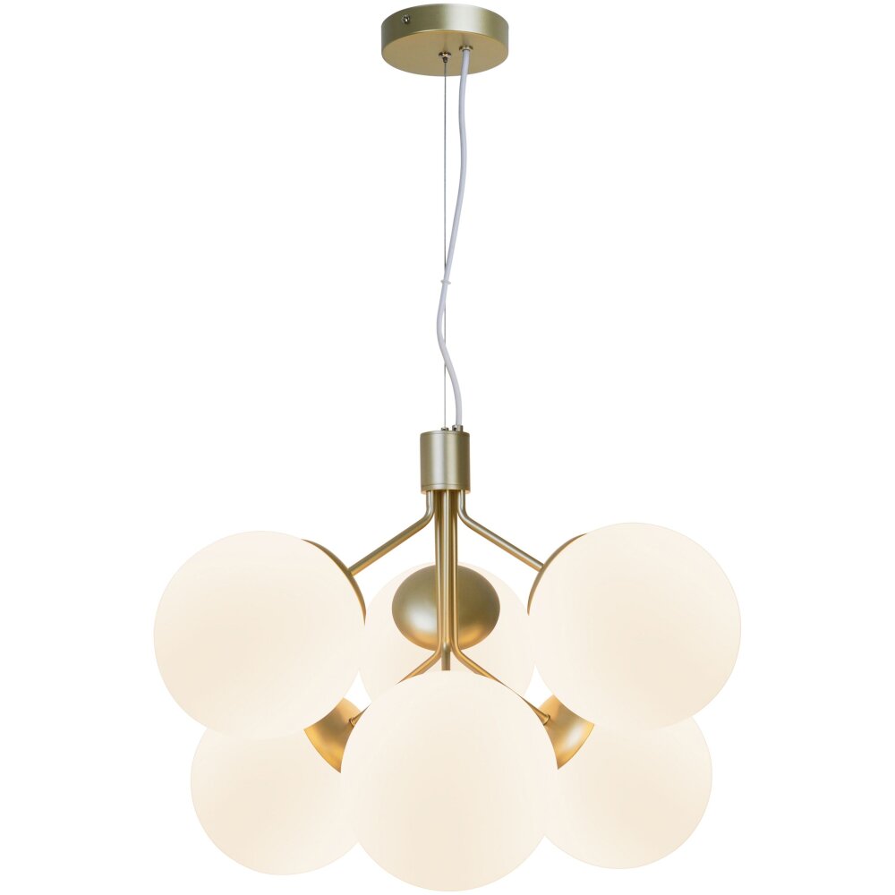 Nordlux IVONA Lampada a Sospensione Ottone, 6-Luci
