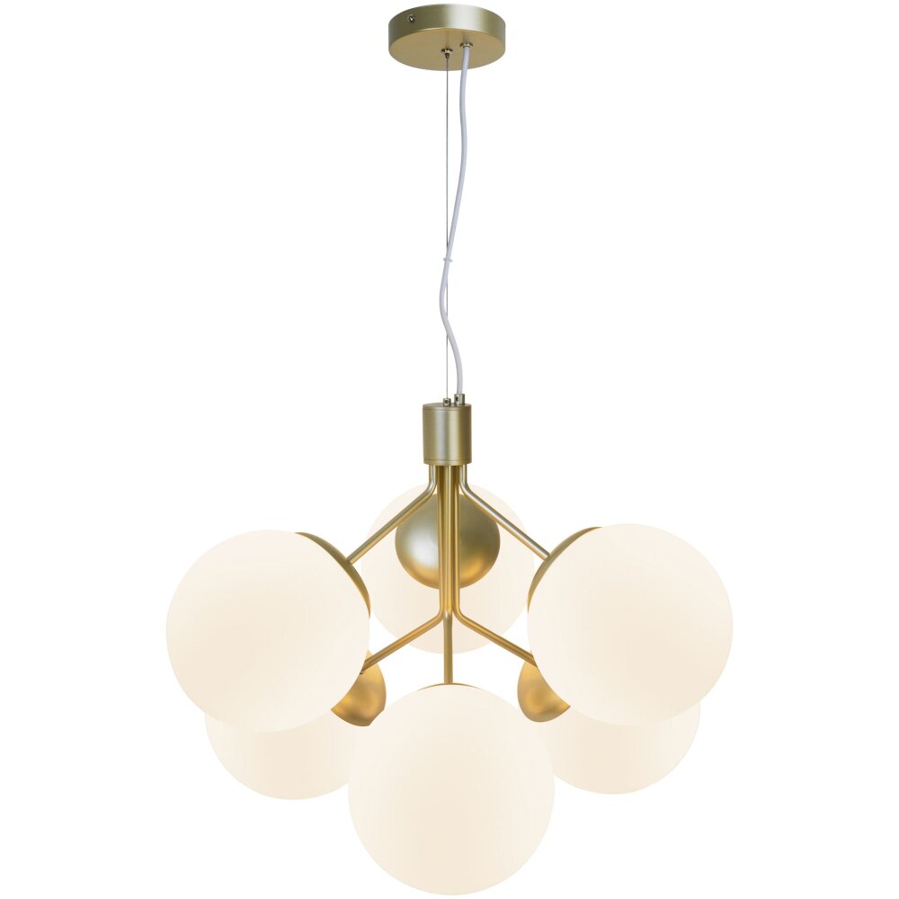 Nordlux IVONA Lampada a Sospensione Ottone, 6-Luci