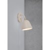 Nordlux FLEUR Applique Beige, 1-Luce