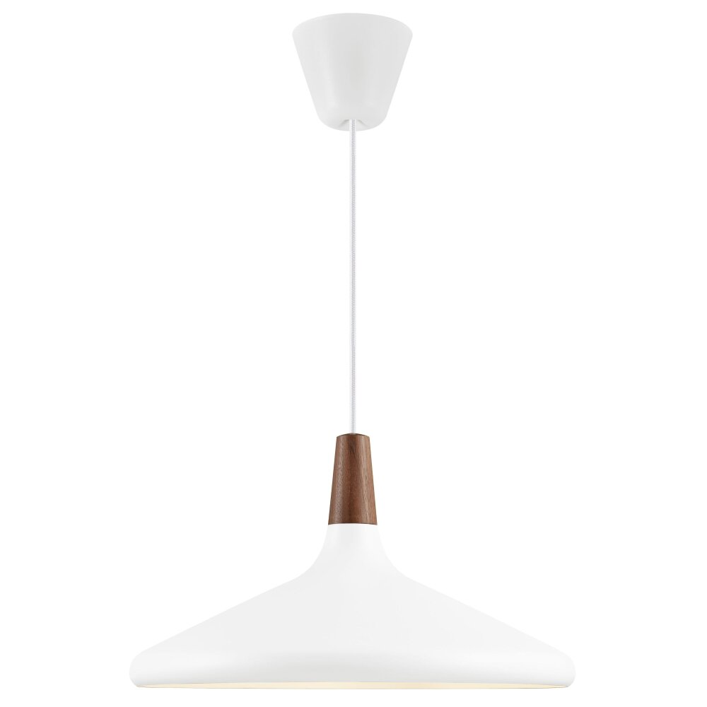 Design For The People by Nordlux NORI Lampadario a sospensione Marrone, Bianco, 1-Luce
