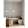 Design For The People by Nordlux NORI Lampadario a sospensione Marrone, Bianco, 1-Luce