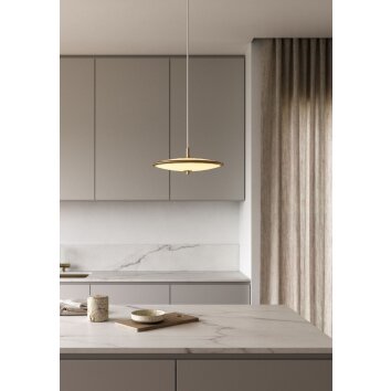 Design For The People by Nordlux BLANCHE Lampada a Sospensione LED Ottone, 1-Luce