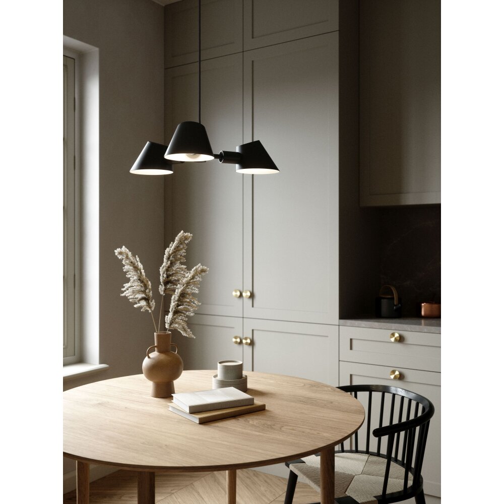 Design For The People by Nordlux STAY Lampadario a sospensione Nero, 3-Luci main product photo