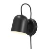 Design For The People by Nordlux ANGLE Applique Nero, 1-Luce