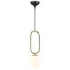 Design For The People by Nordlux SHAPES Lampada a Sospensione Ottone, 1-Luce