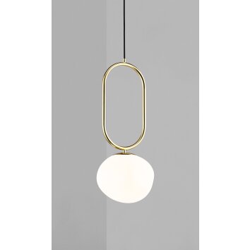 Design For The People by Nordlux SHAPES Lampada a Sospensione Ottone, 1-Luce