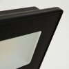 Giresta Applique LED Marrone, Nero, 1-Luce