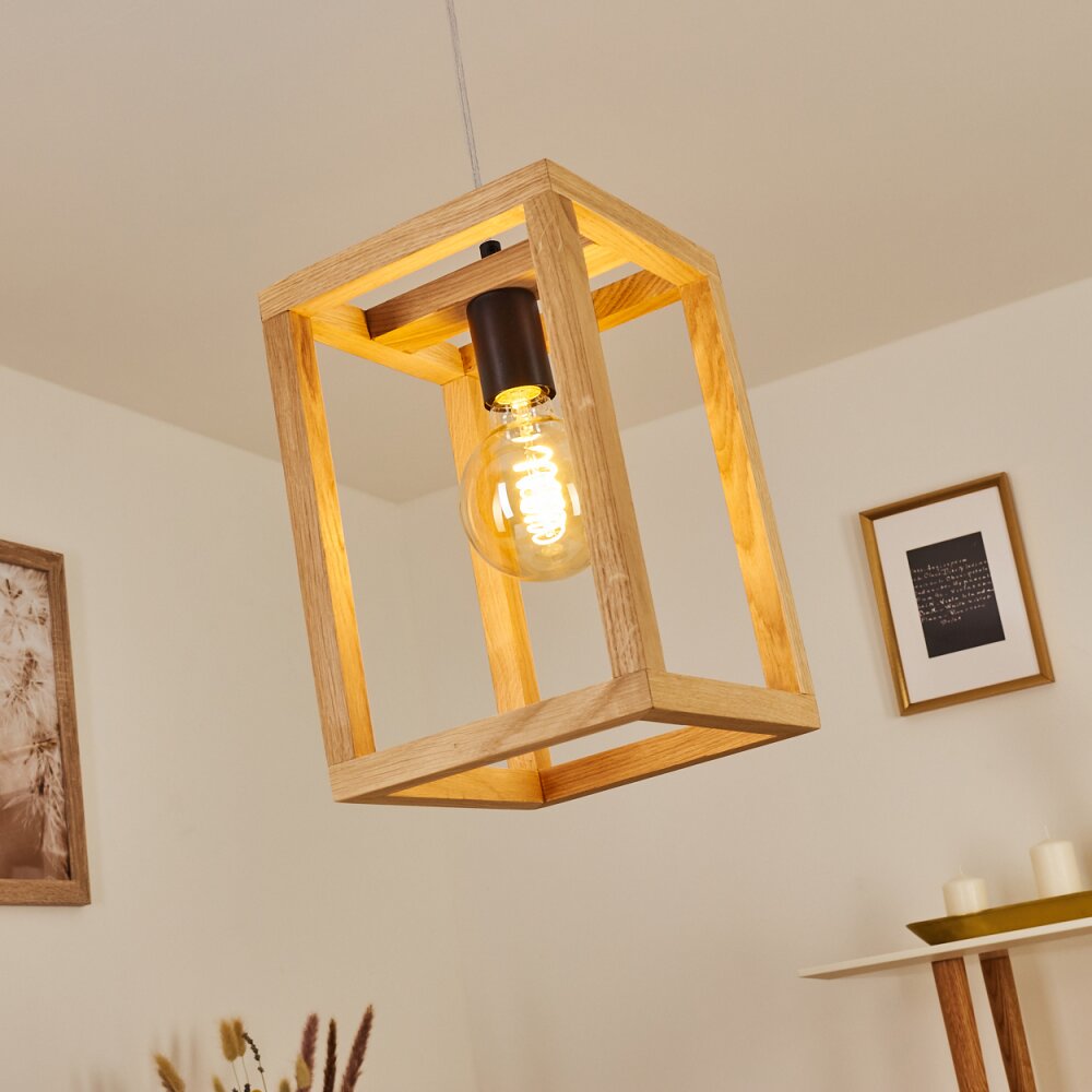 Torreglia Lampadario a sospensione Legno chiaro, 1-Luce