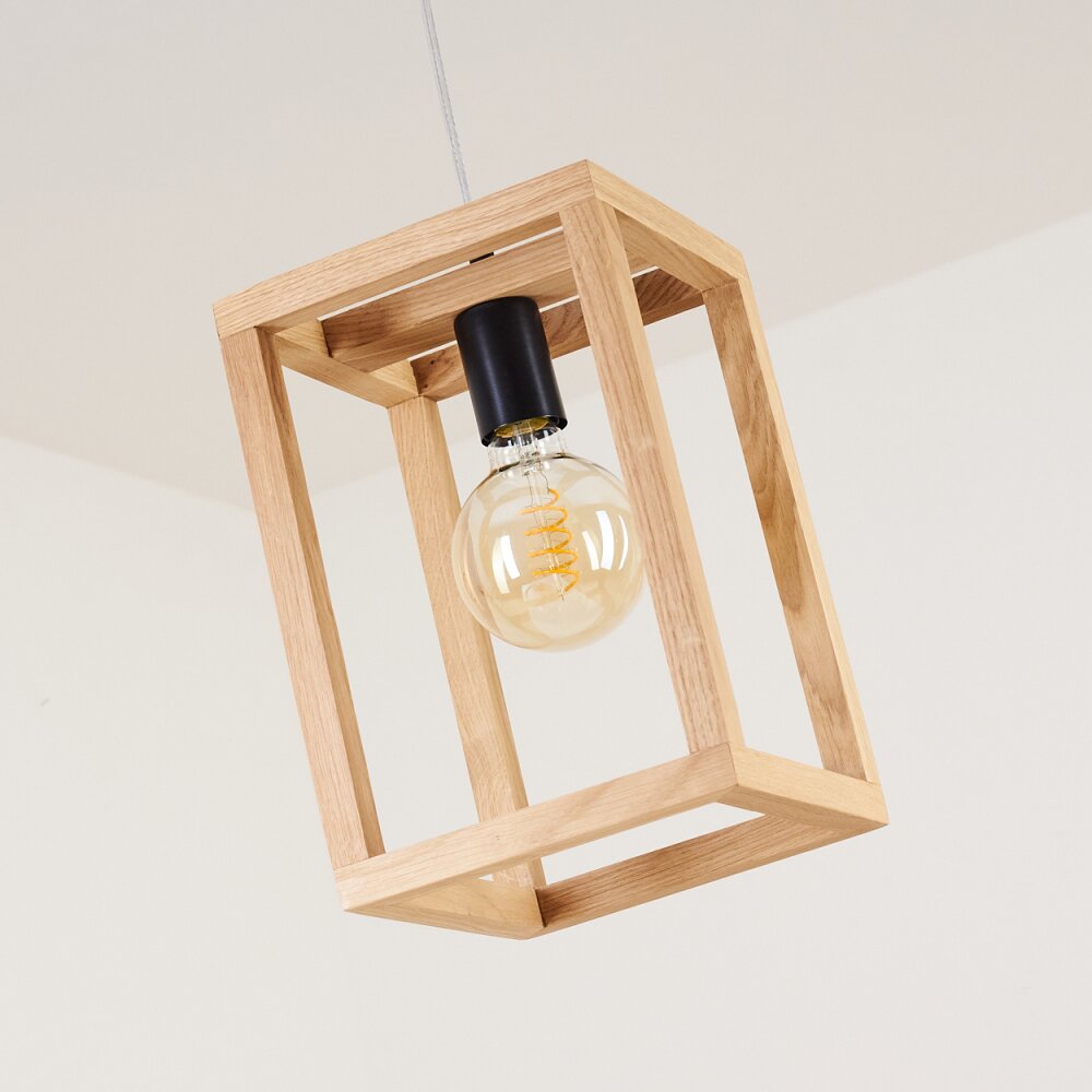 Torreglia Lampadario a sospensione Legno chiaro, 1-Luce