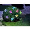 Globo Lampada solare LED Nero, 10-Luci, Cambia colore Globo Lampada solare LED Nero, 10-Luci, Cambia colore