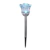 Globo MIYUGO Set di 2 lampade solari LED Acciaio inox, 1-Luce, Cambia colore