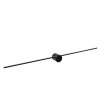 Lucide MIZAR Applique LED Nero, 1-Luce