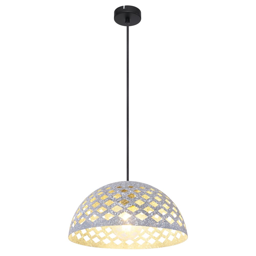 Globo HOLLIE Lampadario a sospensione Nero, 1-Luce main product photo
