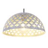 Globo HOLLIE Lampadario a sospensione Nero, 1-Luce