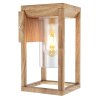 Globo CANDELA Applique da esterno Legno scuro, 1-Luce