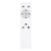 Globo SONNY Plafoniera LED Argento, Bianco, 1-Luce, Telecomando