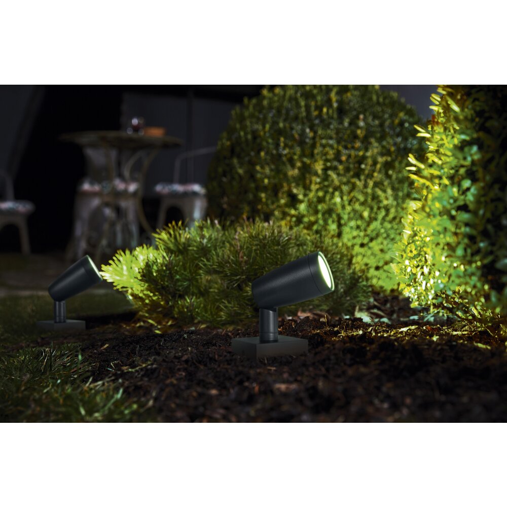 LEDVANCE GARDEN SPOT Applique da esterno Grigio, 1-Luce, Cambia colore main product photo
