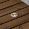 Konstsmide Mini Lampada calpestabile Argento, 3-Luci