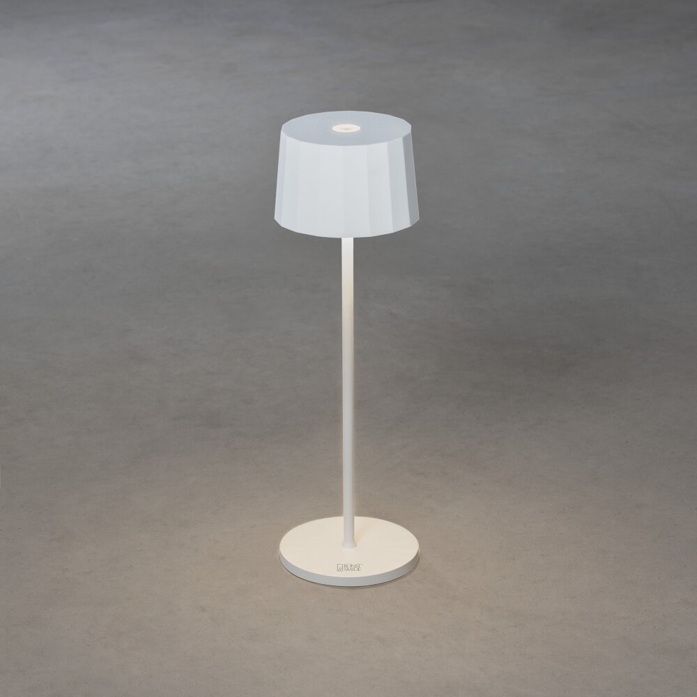 Konstsmide Positano Lampada da tavolo LED Bianco, 1-Luce