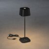 Konstsmide Capri Lampada da tavolo LED Nero, 1-Luce