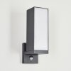 Swanek Applique da esterno LED Antracite, 1-Luce, Sensori di movimento