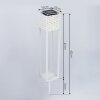 Quarrata Lampade solari LED Bianco, 1-Luce