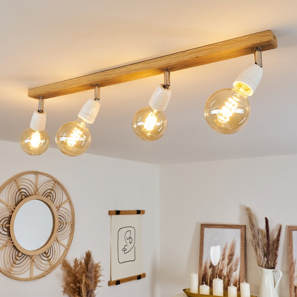 Musland Plafoniera Marrone, Cromo, 4-Luci main product photo