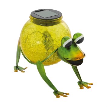 Eglo FROSCH Lampada solare LED Colorato, 20-Luci