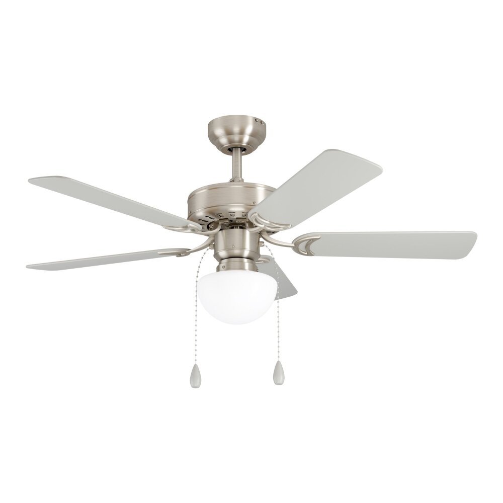 Eglo CADIZ ventilatore da soffitto Nichel opaco, 1-Luce main product photo