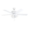 Eglo LAS PALMAS ventilatore da soffitto Bianco, 3-Luci