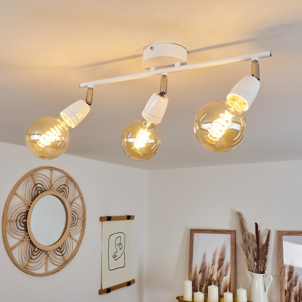 Musland Plafoniera Cromo, Bianco, 3-Luci main product photo