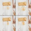 Canedo Applique Marrone, 1-Luce