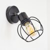 Orkanger Applique Cromo, Nero, 1-Luce