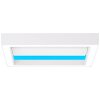 Brilliant Icarus Plafoniera LED Bianco, 1-Luce, Telecomando, Cambia colore