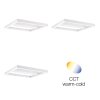 Brilliant Icarus Plafoniera LED Bianco, 1-Luce, Telecomando, Cambia colore